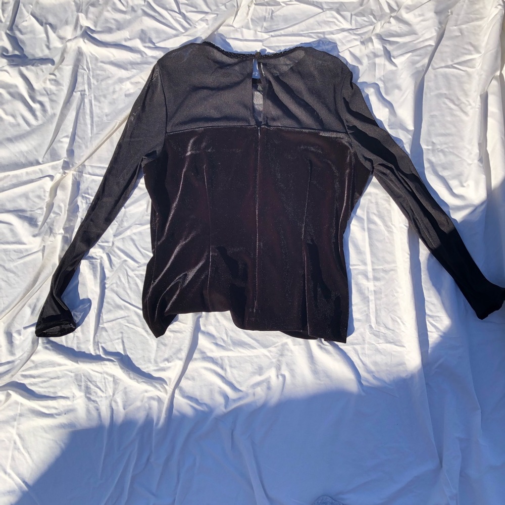 R&K Black evening top shirt - Picture 6 of 9